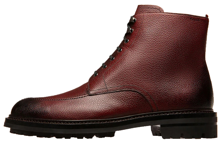 BALLY Heritage Leather Boot 'Red' 6239770