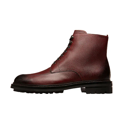BALLY Heritage Leather Boot 'Red'
