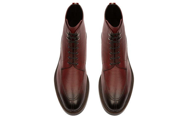 BALLY Heritage Leather Boot 'Red' 圖 3