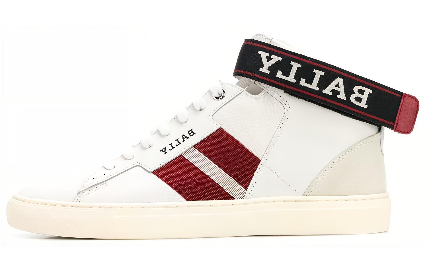 BALLY Heros High Top 'White Ankle Strap'