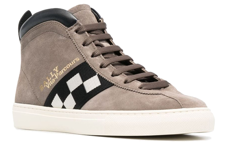 BALLY High-Top Fashion Sneakers 'Grey Suede' 圖 2