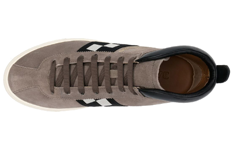 BALLY High-Top Fashion Sneakers 'Grey Suede' 圖 4