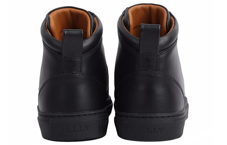 BALLY High-Top Sneaker 'Black Calfskin' 圖 4