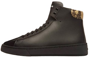 BALLY High-Top Sneaker 'Black Leather' 6305328 BALLY High-Top Sneaker 'Black Leather' 6305328