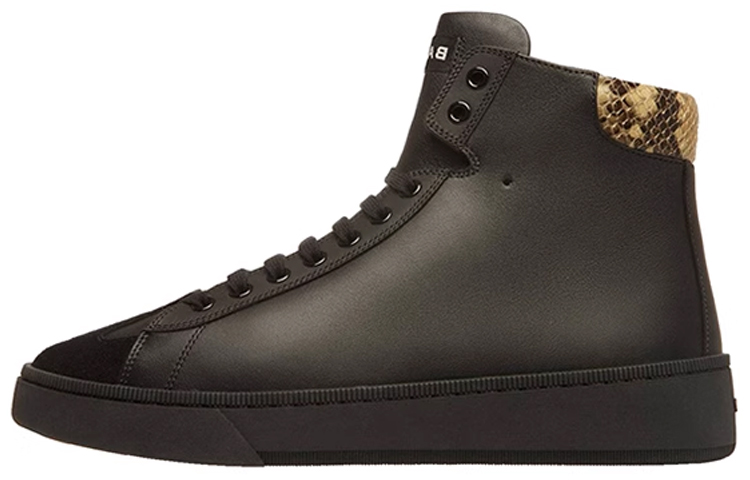 BALLY High-Top Sneaker 'Black Leather' 6305328