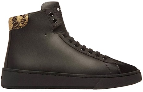 バリー ハイカットスニーカー (黒革) 6305328 Order バリー ハイカットスニーカー (黒革) 6305328