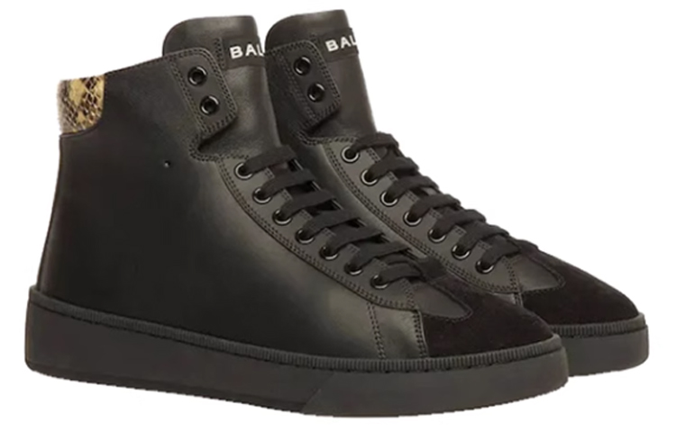Lookbook Sneaker High-Top BALLY 'Kulit Hitam' 6305328