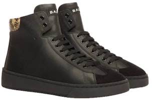 발리 블랙 레더 하이탑 스니커즈 6305328 Lookbook 발리 블랙 레더 하이탑 스니커즈 6305328