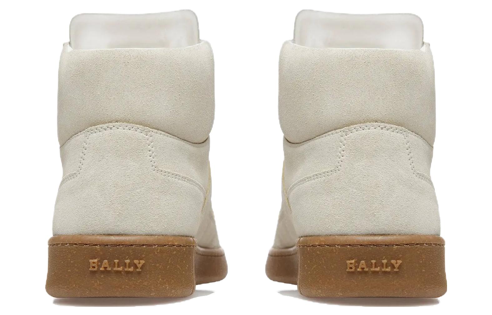 BALLY High-Top Sneaker 'Grey White' 圖 4