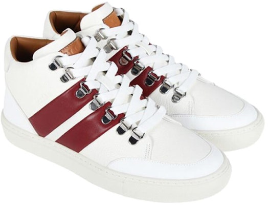 BALLY High-Top Sneaker 'White' 6228491 Lookbook BALLY High-Top Sneaker 'White' 6228491