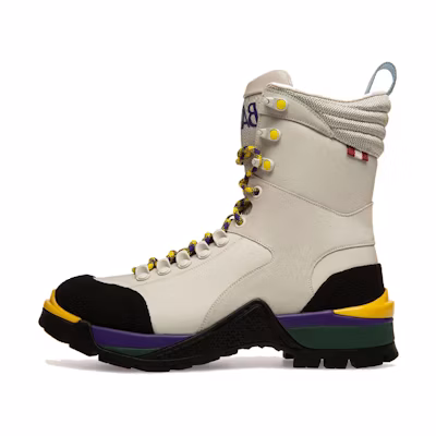 BALLY Hiking Boots 'Grey White'