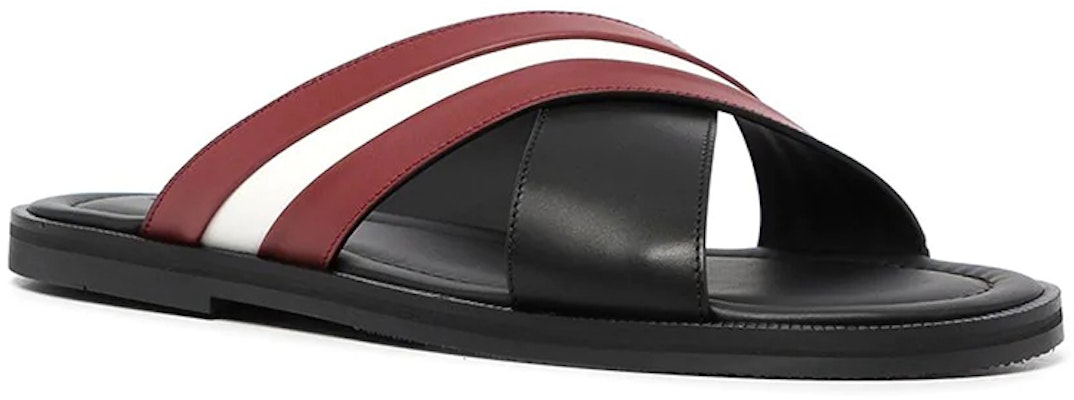 BALLY Jaabir 'Black White Red Stripes' 6238047 Order BALLY Jaabir 'Black White Red Stripes' 6238047