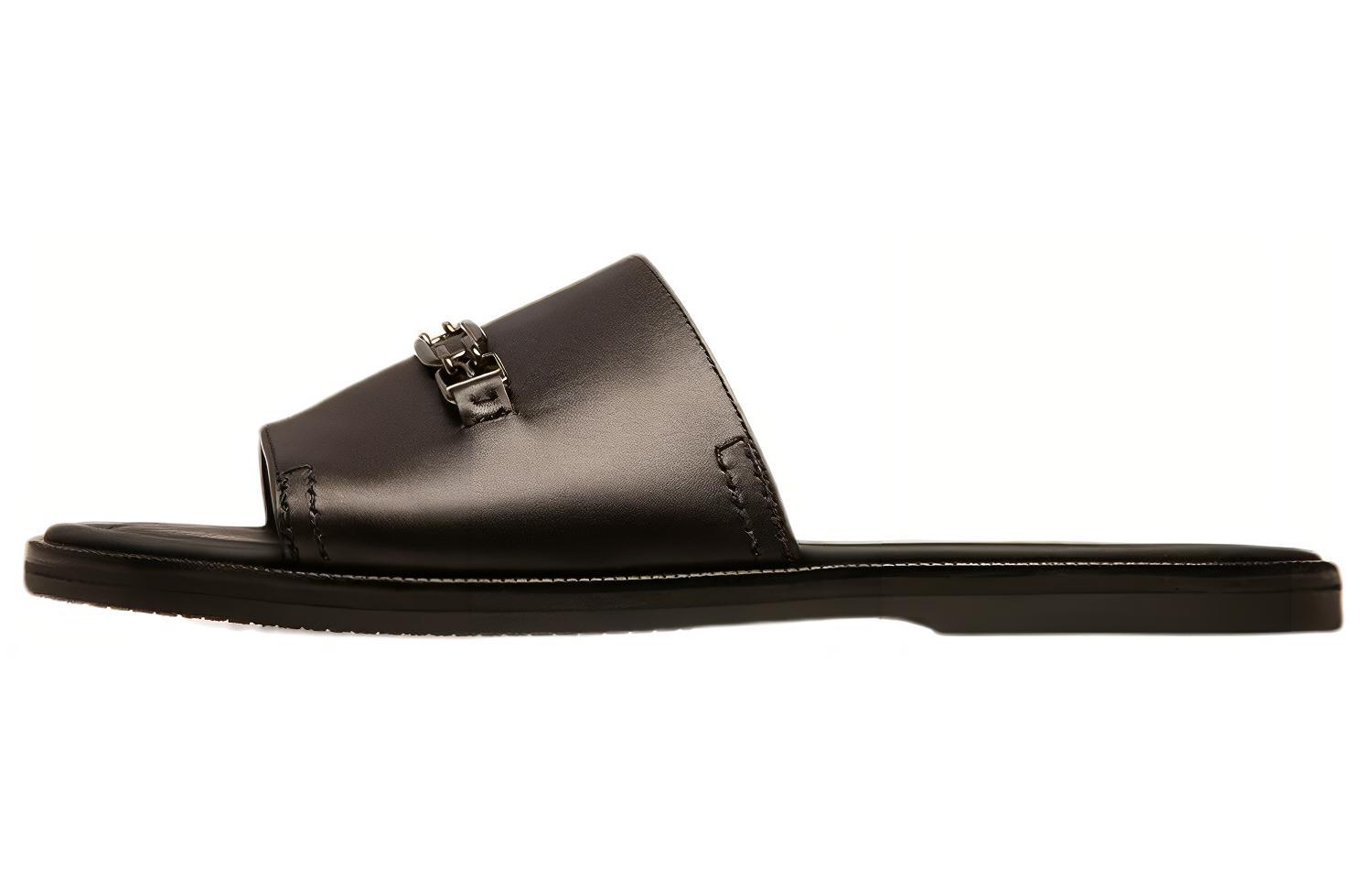 BALLY Jacob Sandal 'Black Leather' 6300469