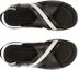 Order BALLY Jamilo 'Black White Cross-Strap Leather Sandal' 6238056