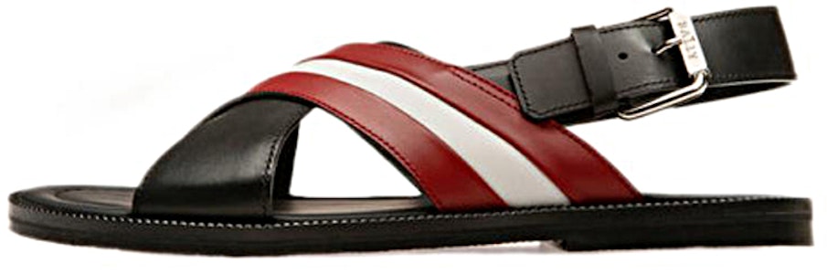 BALLY Jamilo Sandal 'Hitam Merah Putih' 6238057 Buy BALLY Jamilo Sandal 'Hitam Merah Putih' 6238057