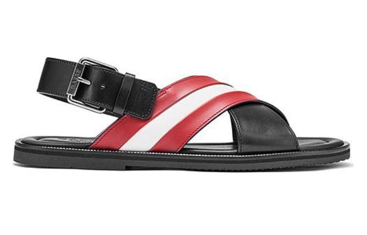 Order バリー ジャミロ サンダル (黒/赤/白) 6238057