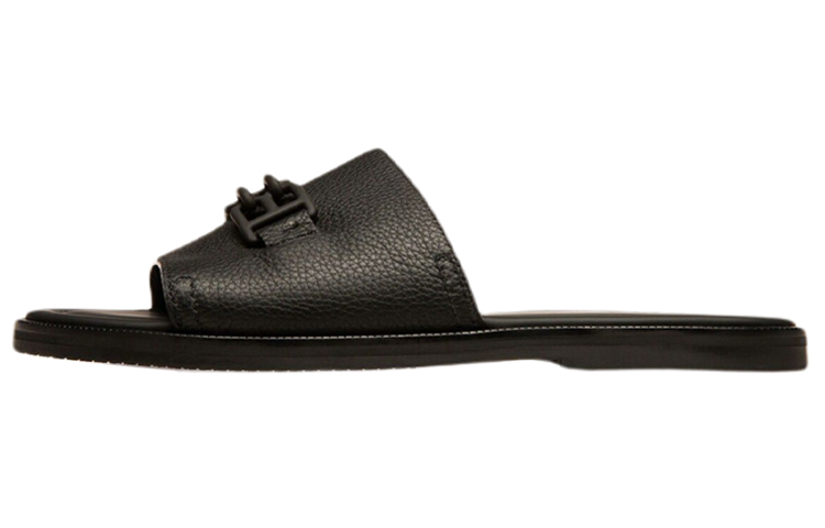 BALLY Jareth Leather Sandals 'Black'