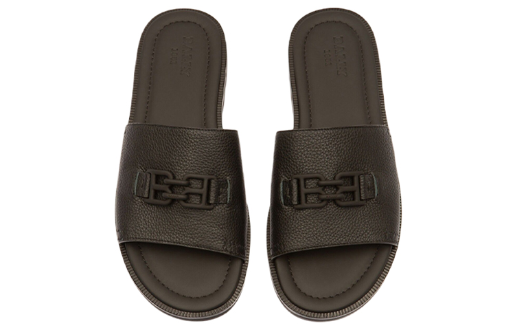 BALLY Jareth Leather Sandals 'Black' 圖 2
