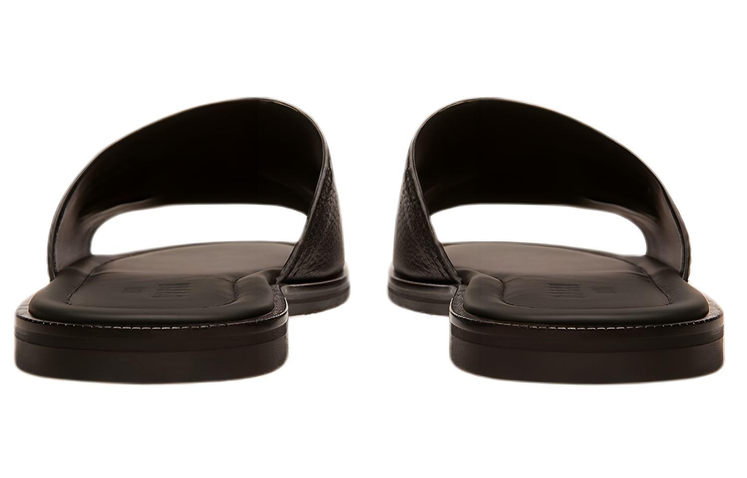 BALLY Jareth Leather Sandals 'Black' 圖 3