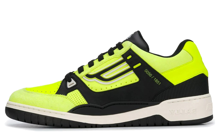 BALLY Kuba Sneaker Neon Black 'Yellow'