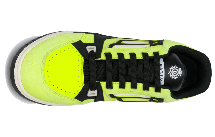 BALLY Kuba Sneaker Neon Black 'Yellow' 圖 4