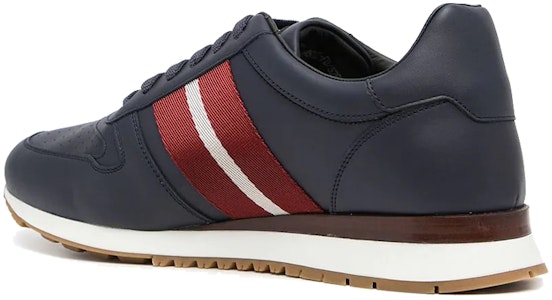 BALLY 蓝色圆头低帮系带鞋 6239719 Lookbook BALLY 蓝色圆头低帮系带鞋 6239719