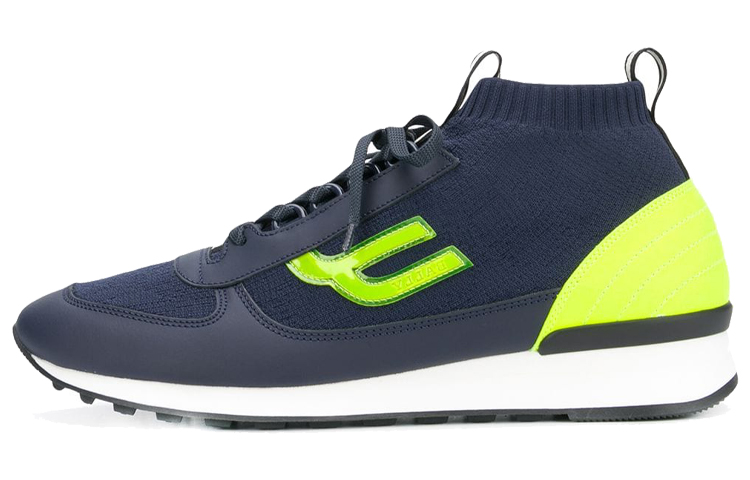 BALLY Lace-up Sock-Style Sneakers 'Blue' 6228453