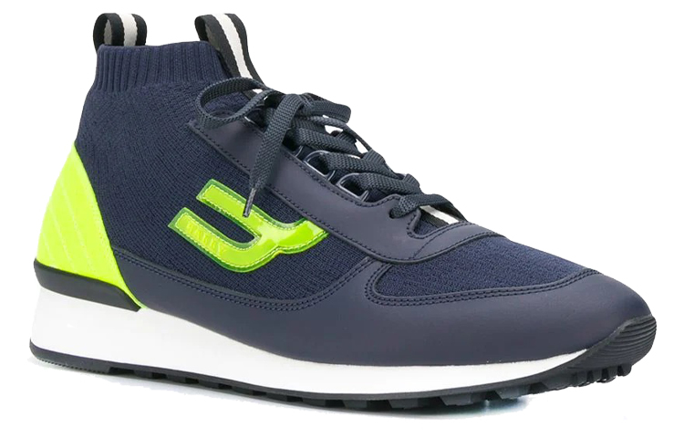 Order バリー レースアップ ソックススニーカー (ブルー) 6228453