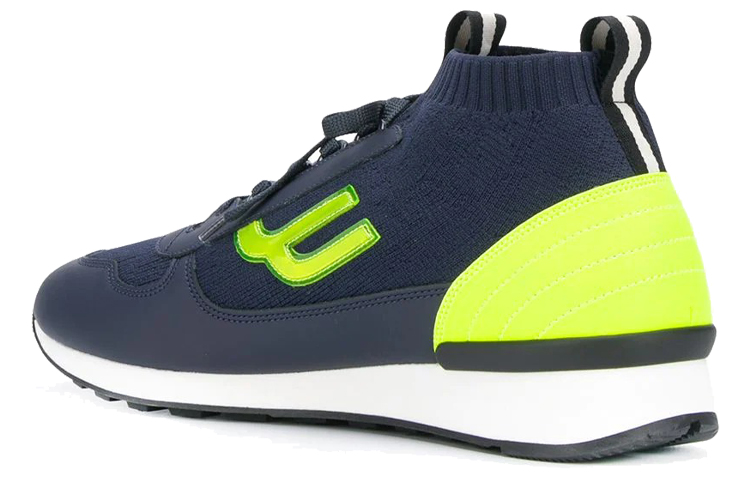 Lookbook バリー レースアップ ソックススニーカー (ブルー) 6228453