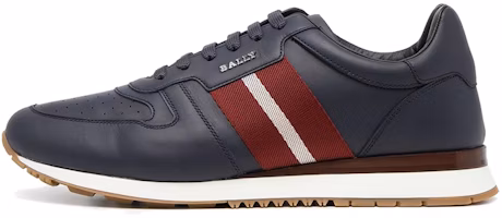 BALLY Lace-Up Round Toe Low 'Blue Runner' 6239719 BALLY Lace-Up Round Toe Low 'Blue Runner' 6239719