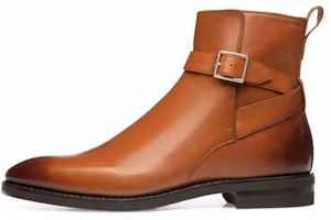 BALLY Leather Ankle Boots 'Brown Buckle' 6301513 BALLY Leather Ankle Boots 'Brown Buckle' 6301513