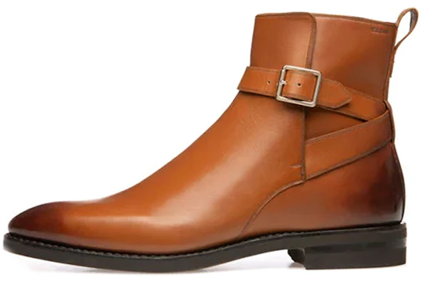 Stivali alla Caviglia in Pelle BALLY ''Brown Buckle'' Marrone 6301513 Buy Stivali alla Caviglia in Pelle BALLY ''Brown Buckle'' Marrone 6301513