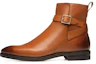 Buy Stivali alla Caviglia in Pelle BALLY ''Brown Buckle'' Marrone 6301513
