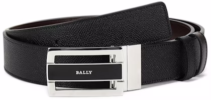 BALLY Leather Belt with Buckle - Genuine Leather Strap FABAZIA-35-250 BALLY Leather Belt with Buckle - Genuine Leather Strap FABAZIA-35-250