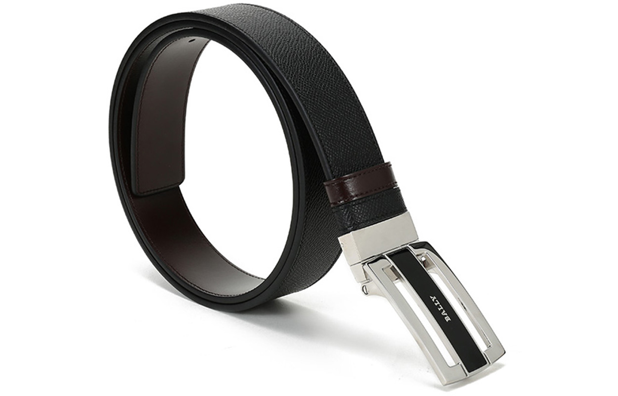 Lookbook 발리 가죽 벨트 버클 포함 - 정품 가죽 스트랩 FABAZIA-35-250