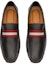 Lookbook BALLY Kulit Hitam 'Cetakan Huruf Berjalur' 6301582