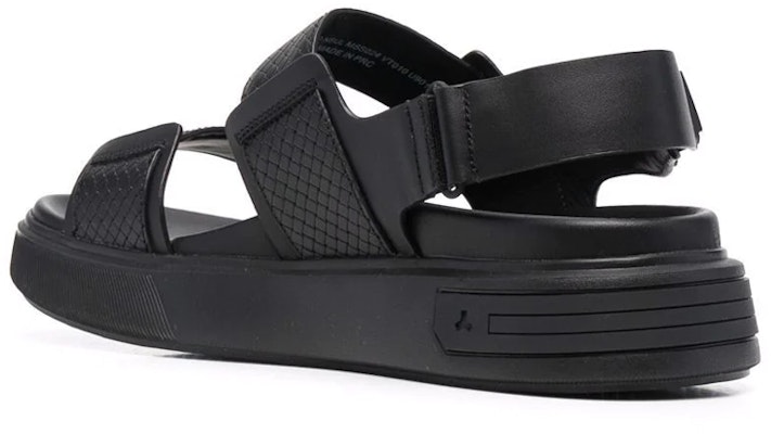 BALLY Leather Buckle Sandals 'Black' 6300079 Shop BALLY Leather Buckle Sandals 'Black' 6300079