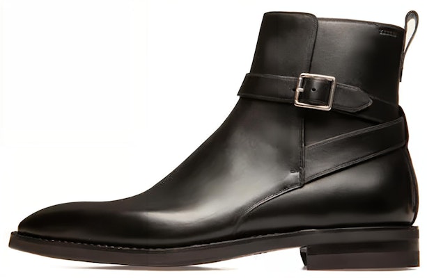 BALLY Leather Buckle Short Boots 'Black Fashion' 6301511 Buy BALLY Leather Buckle Short Boots 'Black Fashion' 6301511