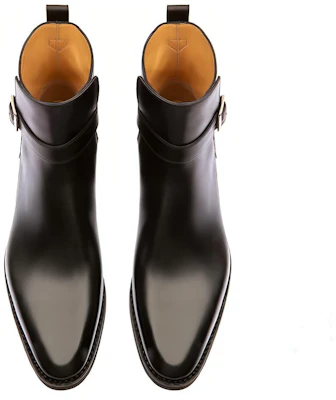 BALLY Leather Buckle Short Boots 'Black Fashion' 6301511 Lookbook BALLY Leather Buckle Short Boots 'Black Fashion' 6301511