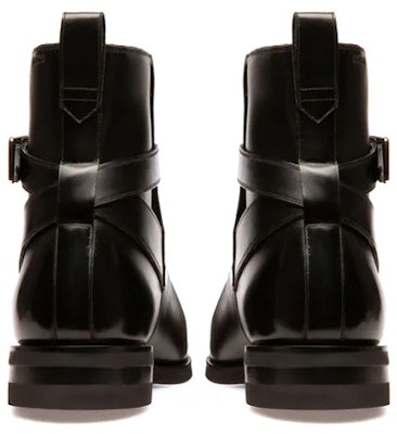 BALLY Leather Buckle Short Boots 'Black Fashion' 6301511 Shop BALLY Leather Buckle Short Boots 'Black Fashion' 6301511
