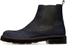 Buy BALLY 皮革切尔西靴 海軍藍色