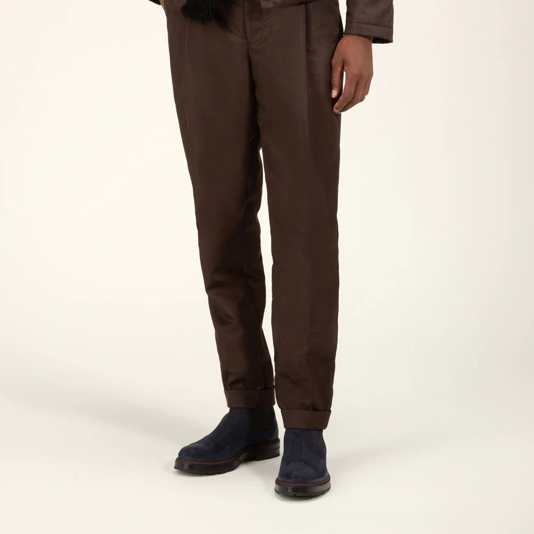 Purchase BALLY 皮革切尔西靴 海軍藍色