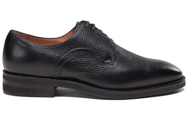 BALLY Leather Derby 'Black' 圖 2