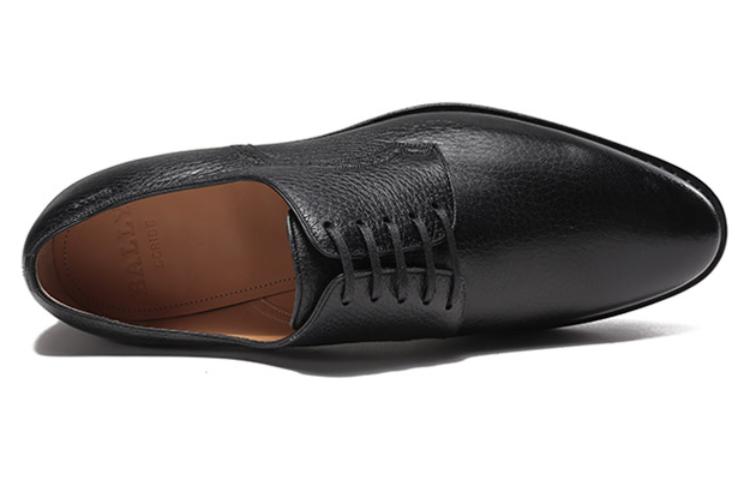 BALLY Leather Derby 'Black' 圖 5