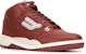 BALLY Sneaker Kulit Tinggi 'Merah' 6230952