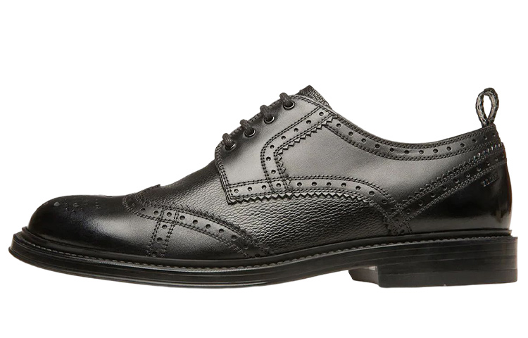 BALLY Leather Lace-Up 'Black' 6301519