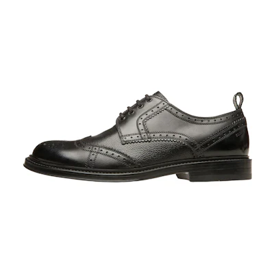 BALLY Leather Lace-Up 'Black'