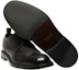 Shop BALLY Kasut Kulit Bertali 'Hitam' 6301519