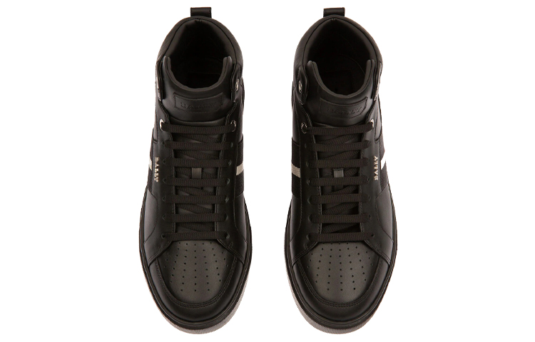 Lookbook 발리 블랙 가죽 패션 스니커즈 (Bally Black Leather Fashion Sneakers) 6237762