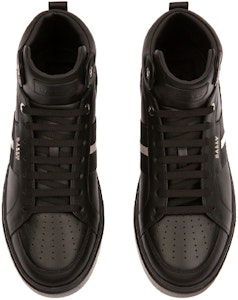 BALLY 皮革系帶耐磨防滑時尚板鞋 黑色 Lookbook BALLY 皮革系帶耐磨防滑時尚板鞋 黑色